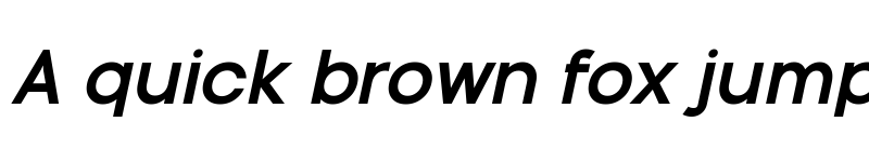 Preview of Typo Gotika Demo Bold Italic font