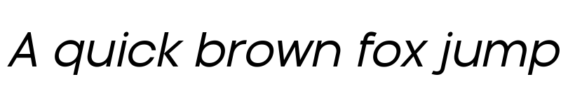 Preview of Typo Gotika Demo Italic font