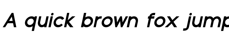 Preview of Typo Grotesk Bold Italic font