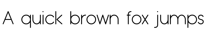 Preview of Typo Grotesk Rounded Light font