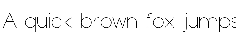 Preview of Typo Grotesk Thin Regular font