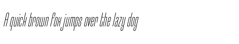 Preview of Typo-Longest Light Demo Italic font