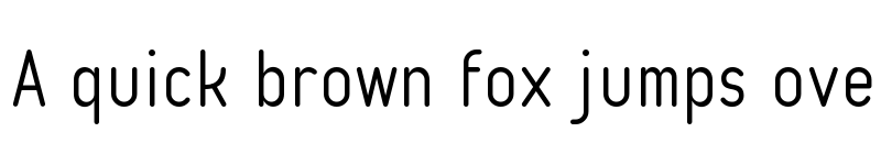 Preview of Typo Quik Light Demo Regular font