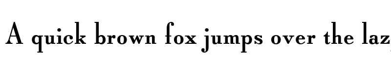 Preview of Typo Roman ATT Regular font