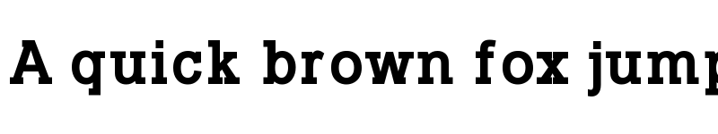 Preview of Typo Slab Bold font