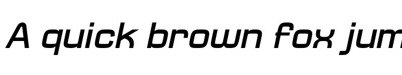 Preview of Typo Square Bold Italic Demo Regular font