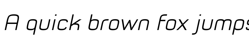 Preview of Typo Style Light Demo Italic font