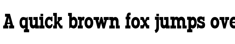 Preview of Typodermic Regular font