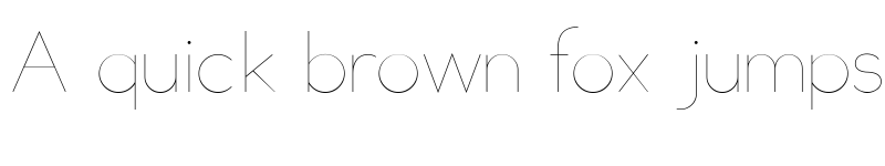 Preview of TYPOGRAPH PRO UltraLight font