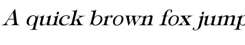 Preview of Typography Times Italic font