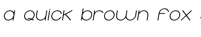 Preview of Typolino Bold Italic font