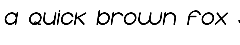 Preview of Typolino ExtraBold Italic font