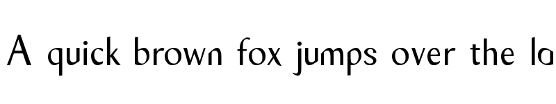 Preview of Tyro Sans Regular font