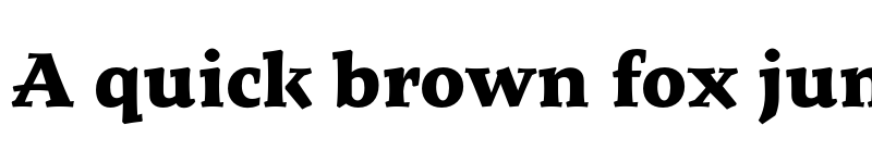 Preview of Tzimmes ExtraBold font