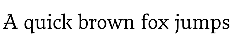 Preview of Tzimmes Regular font