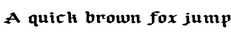 Preview of Uberh?lme Expanded Expanded font