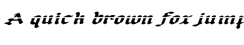 Preview of Uberh?lme Lazar Expanded Italic Lazar Expanded Italic font