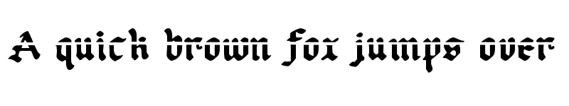 Preview of Uberh?lme Lazar Lazar font