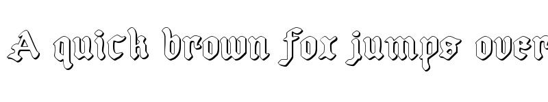 Preview of Uberh?lme Outline Outline font