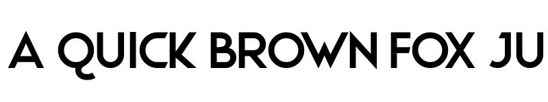 Preview of Ubiquitous Regular font