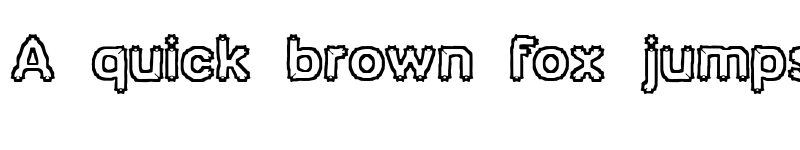 Preview of Ubiquity (BRK) Regular font