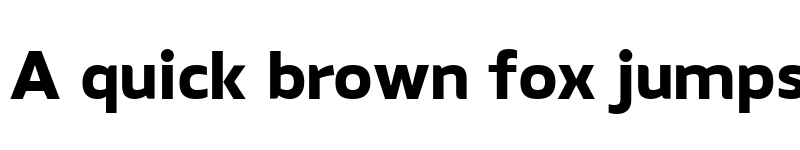 Preview of UEFA Neo Bold font