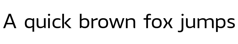 Preview of UEFA Neo Regular font