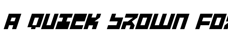 Preview of UFO Hunter Expanded Italic Expanded Italic font