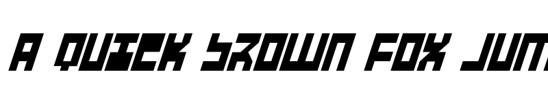 Preview of UFO Hunter Italic Italic font