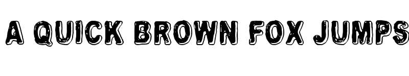 Preview of Uglygoodbaddark Regular font