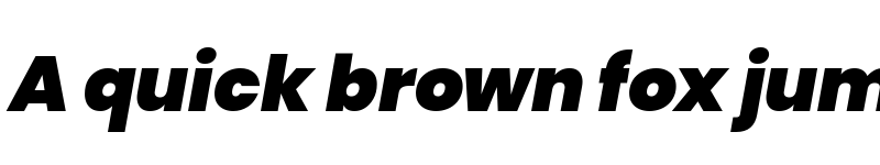 Preview of Ulagadi Sans Black Italic font