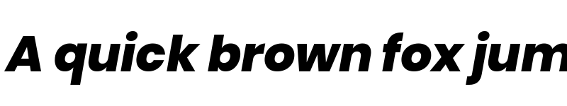 Preview of Ulagadi Sans ExtraBold Italic font