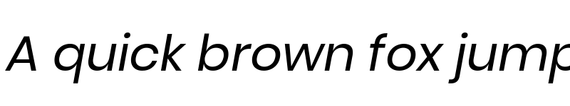 Preview of Ulagadi Sans Italic font