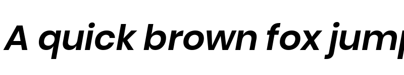 Preview of Ulagadi Sans SemiBold Italic font