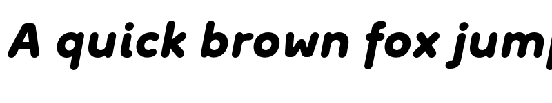 Preview of Ultima Pro Black Italic font