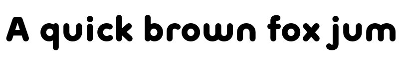 Preview of Ultima Pro Black font