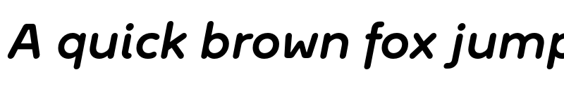 Preview of Ultima Pro Bold Italic font