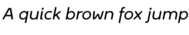 Preview of Ultima Pro Italic font