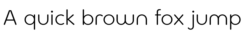 Preview of Ultima Pro Light font