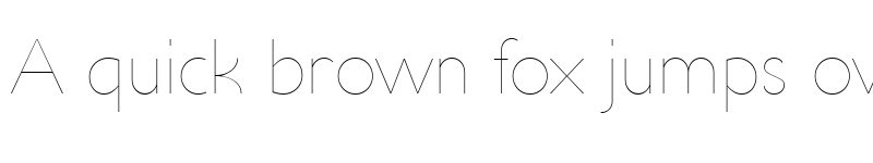 Preview of UltimaPDaa Hairline font