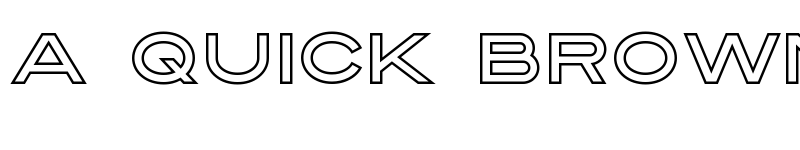 Preview of Ultra System Sans Line One font