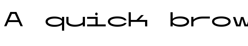 Preview of Ultramono Wide Regular Regular font