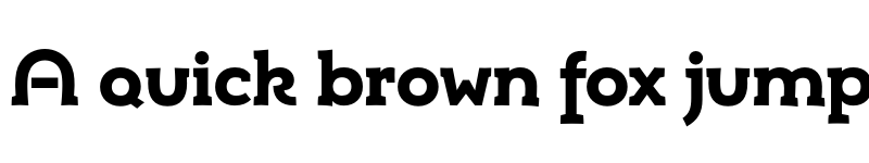 Preview of Umba Slab Demo Alt Bold font