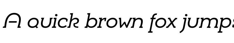 Preview of Umba Slab Demo Alt Italic font