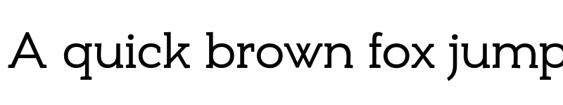 Preview of Umba Slab Demo Regular font