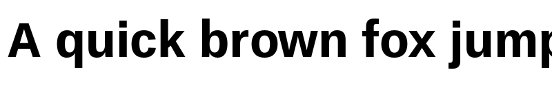 Preview of UnB Pro Bold font