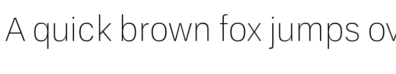 Preview of UnB Pro Light font