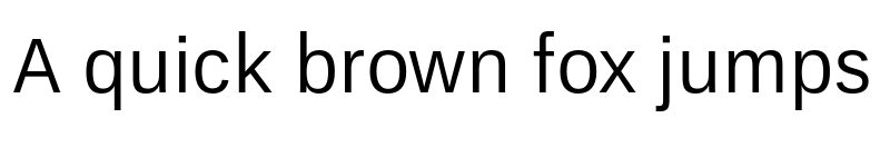 Preview of UnB Pro Regular font