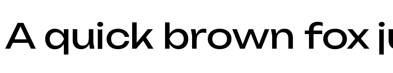 Preview of Unbounded Regular font