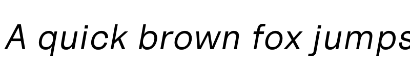 Preview of Uncut Sans Oblique font